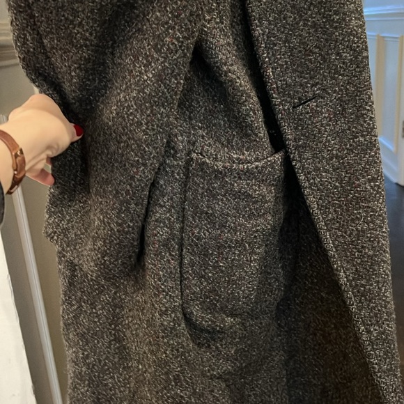 Rare BW Harris Herringbone Men’s Overcoat - Picture 9 of 15
